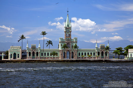 The palace on Ilha Fiscal in Guanabara bay in Rio