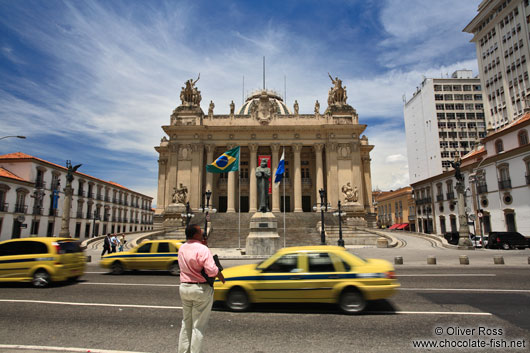 The Palácio Tiradentes in Rio