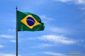 Travel photography:Brazilian flag, Brazil