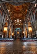 Travel photography:Inside the Igreja da Candelária in Rio, Brazil