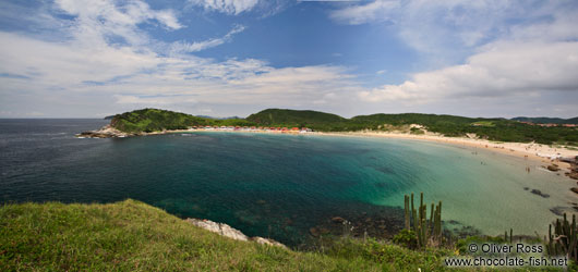 The Praia da Concha (horseshoe bay) near Cabo Frio