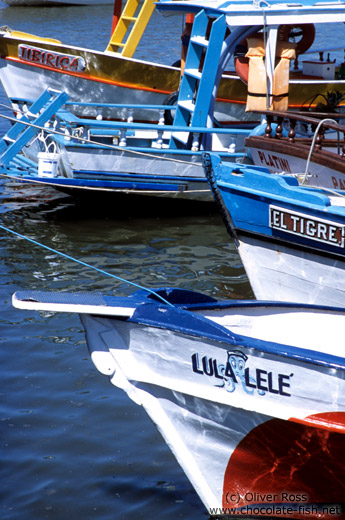 Boats in Parati harbour