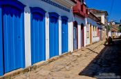 Travel photography:Parati street, Brazil