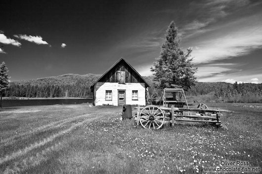 Farm house near Mont Tremblant National Park in Quebec province