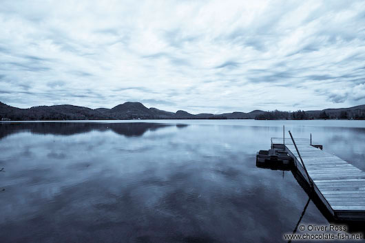 Lake near Quebec´s Mont Tremblant National Park