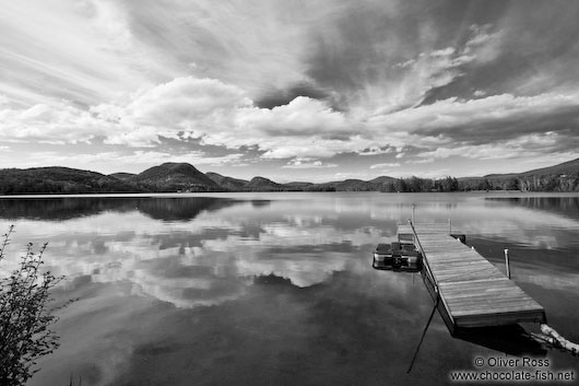 Lake near Quebec´s Mont Tremblant National Park