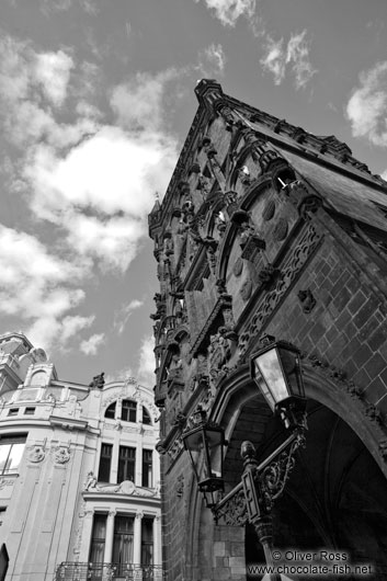 Old powder tower in Prague