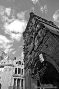 Travel photography:Old powder tower in Prague, Czech Republic