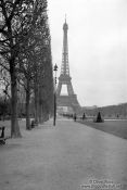Travel photography:Eiffel Tower with park in Paris, France