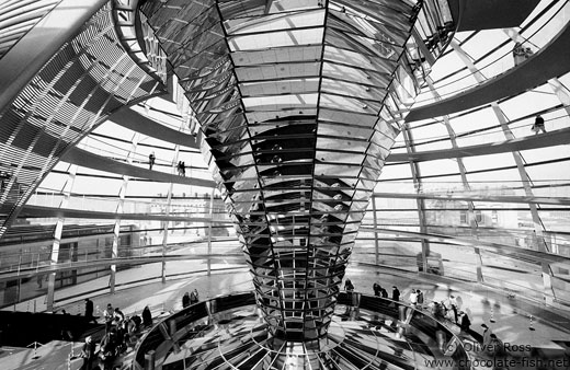 The Reichstag cupola