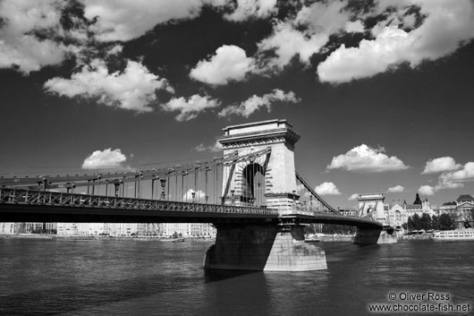 The Chain Bridge in Budapest