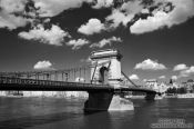 Travel photography:The Chain Bridge in Budapest, Hungary