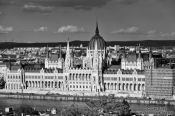 Travel photography:View of the parliament building in Budapest, Hungary