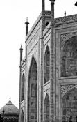 Travel photography:Taj Mahal Mausoleum in Agra, India