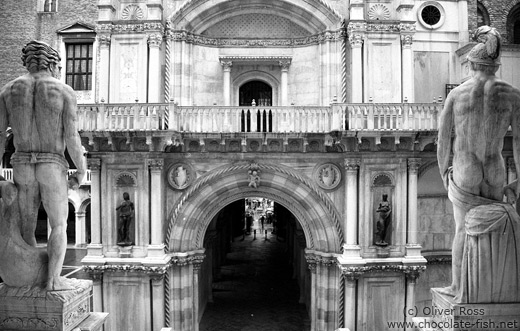 Inside the palace on Piazza San Marco