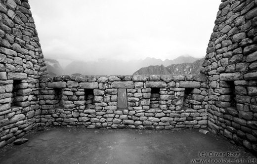 Old house in Machu Picchu