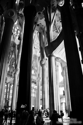 Barcelona Sagrada Familia interior