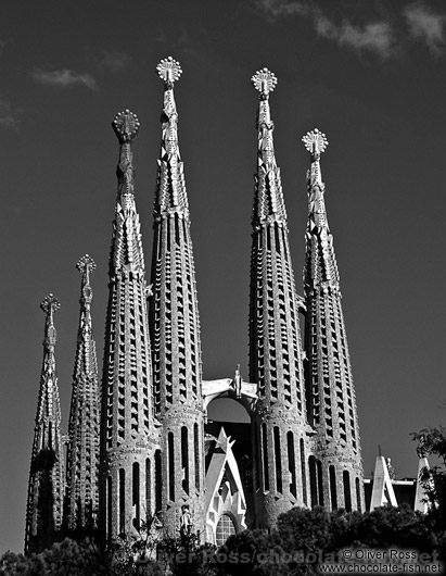 Sagrada Familia Basilica in Barcelona