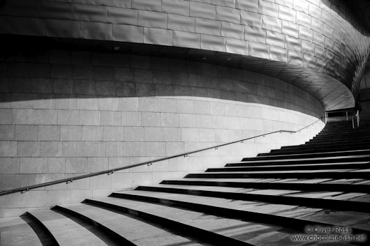 Staircase at the Bilbao Guggenheim Museum
