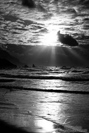 Benijo beach on the Anaga peninsula on Tenerife