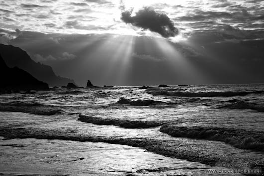 Benijo beach on the Anaga peninsula on Tenerife