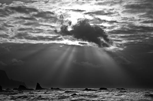 Benijo beach on the Anaga peninsula on Tenerife