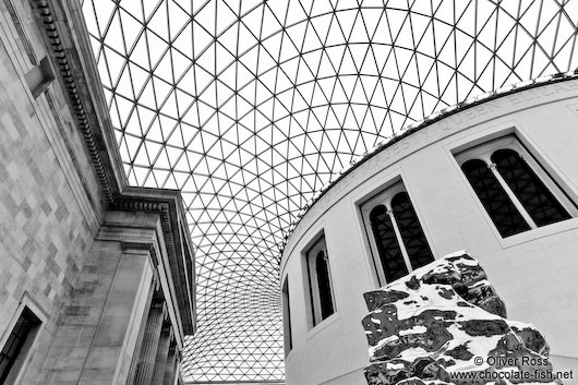 Inside the London British Museum