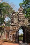 Travel photography:The North gate of Angkor Thom, Cambodia