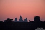 Travel photography:Sunrise over Angkor Wat, Cambodia