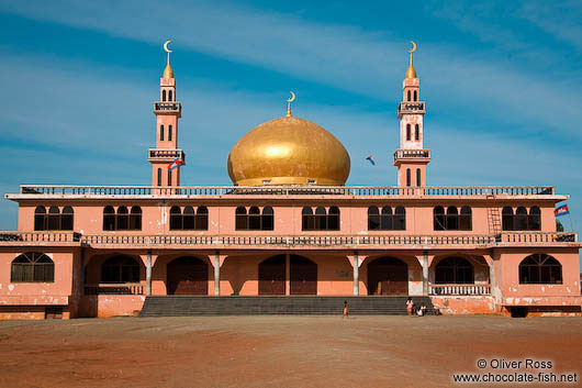 Lakeside Mosque in Phnom Penh
