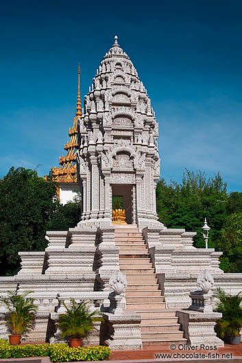 Sancturay of Princess Norodom Kantha Bopha at the Phnom Penh Royal Palace grounds