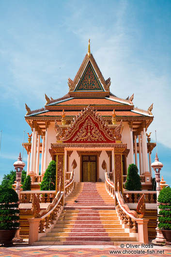 Temple in southern Phnom Penh