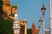 Travel photography:Phnom Penh Royal Palace , Cambodia