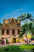 Travel photography:King Sihanouk Museum at the Royal Palace in Phnom Penh, Cambodia