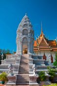 Travel photography:The Sancturay of Princess Norodom Kantha Bopha with the Silver Pagoda in the background, Cambodia