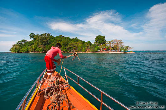 Islands off the Sihanoukville coast