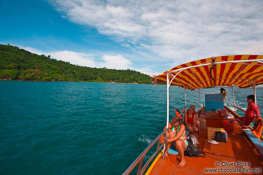 Cruising the islands off Sihanoukville´s coast