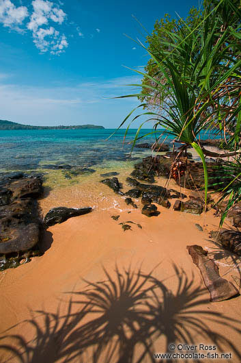 Beach on Kaoh Ta Kiev Island 