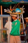 Travel photography:Fruit vendor at Serendipity beach in Sihanoukville , Cambodia