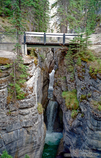 Gorge in Jasper National Park
