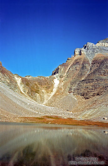 Mountain pass near Lake Louise