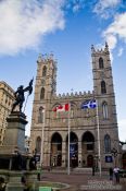 Travel photography:The Basilica de Notre Dame cathedral in Montreal, Canada