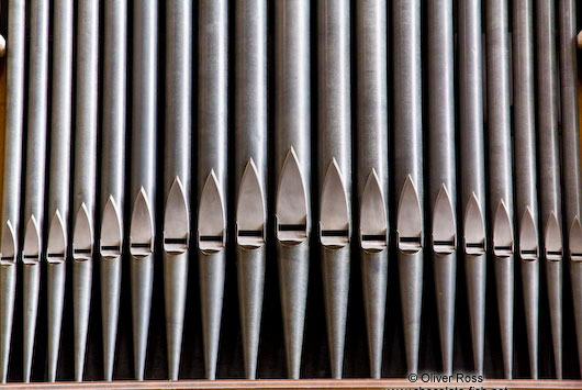 Organ pipes in St. John´s basilica