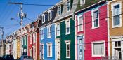 Travel photography:St. John´s houses , Canada