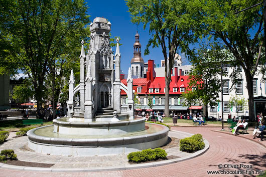 Quebec´s Place d´armes square