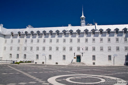 The Seminaire courtyard in Quebec