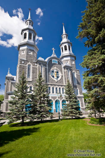 The Saint Antoine de Padoue church in Louiseville