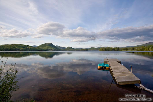 Lake near Quebec´s Mont Tremblant National Park