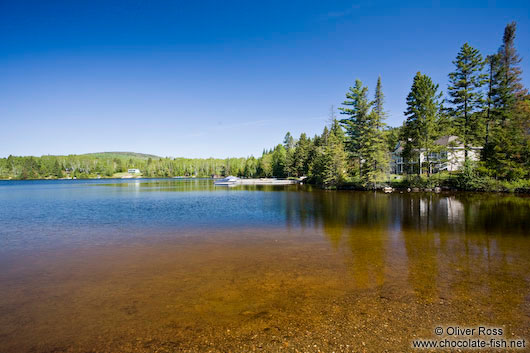 Lake near Quebec´s Mont Tremblant National Park