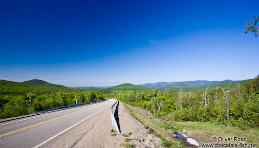 View of Quebec´s Mont Tremblant National Park